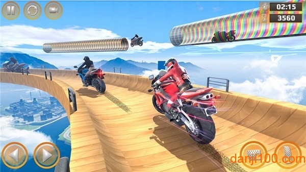 不可能的自行车特技手游