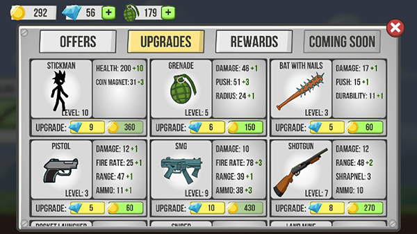 火柴人僵尸射击游戏