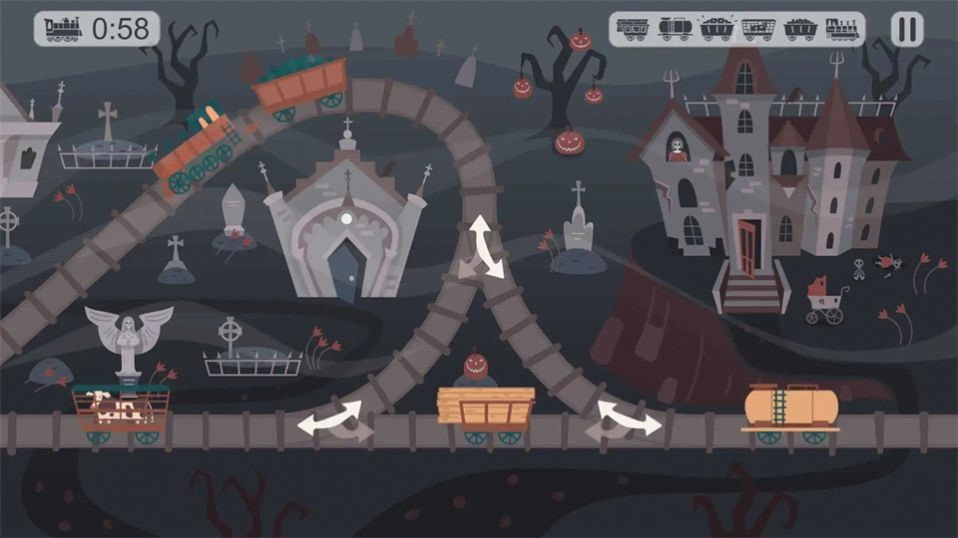 逻辑火车铁路拼图(Logic Train)