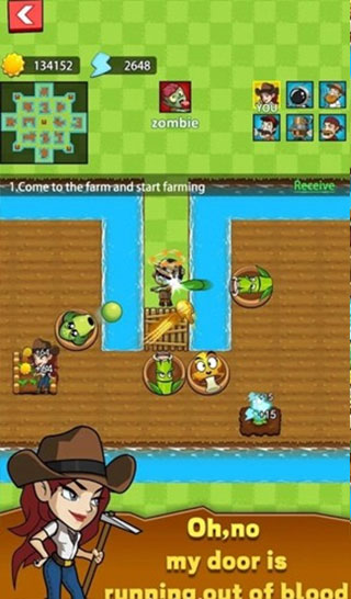 农夫大战僵尸
