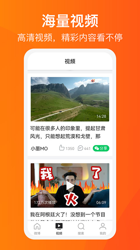 新浪微博大字版