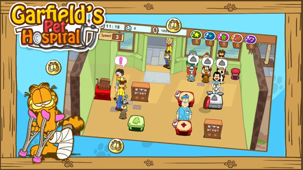 加菲猫宠物医院手游